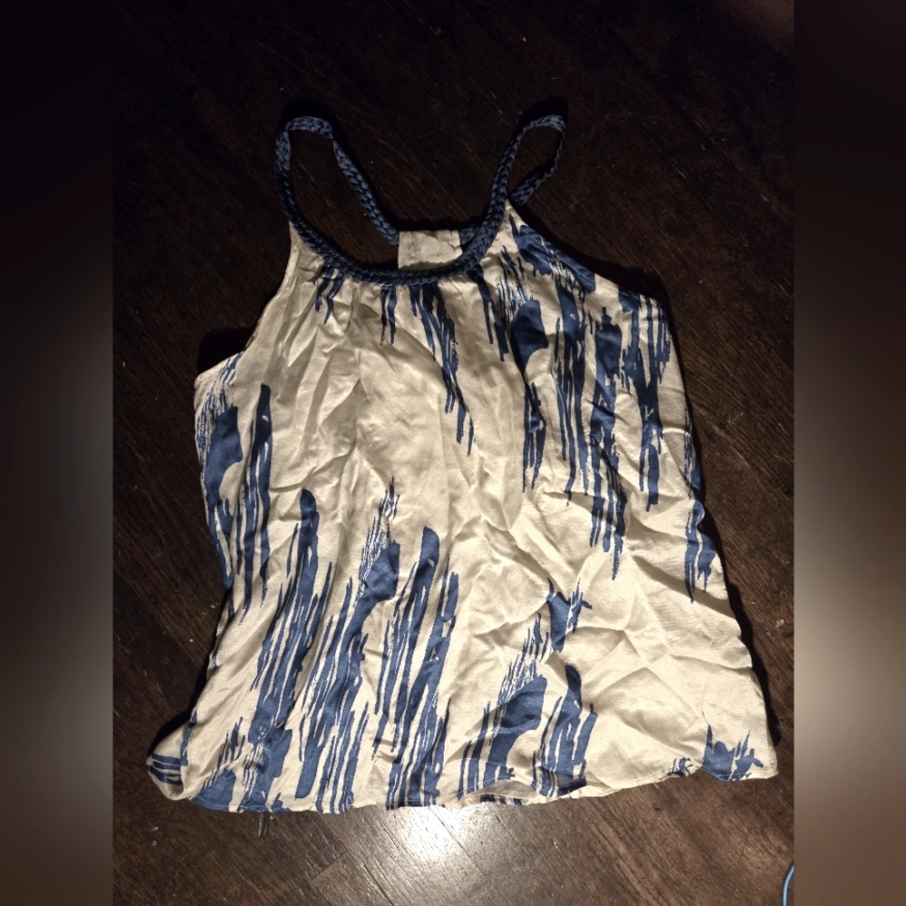 Silk racer back tank